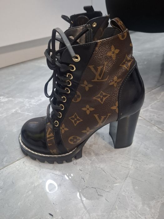 Botine Louis Vuitton Star Trail din piele