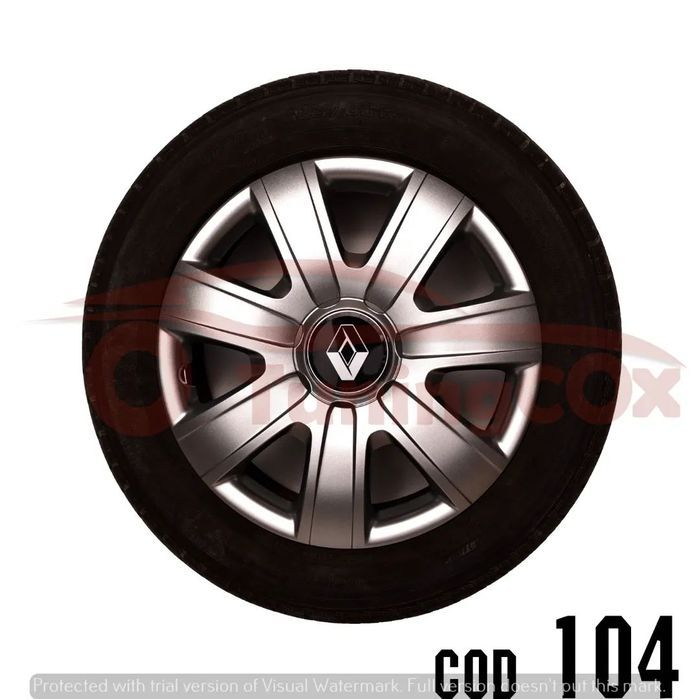 capace roti renault r13 la set de 4 buc,capace janata aliaj