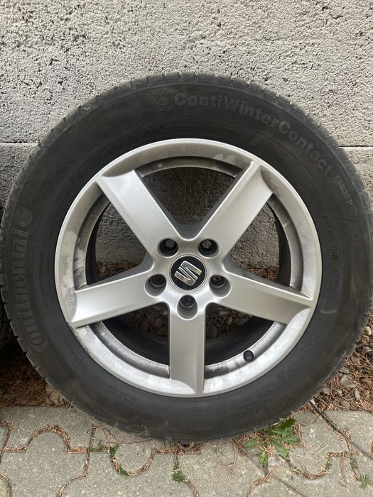 Jante Seat R16 cu anvelope de iarna