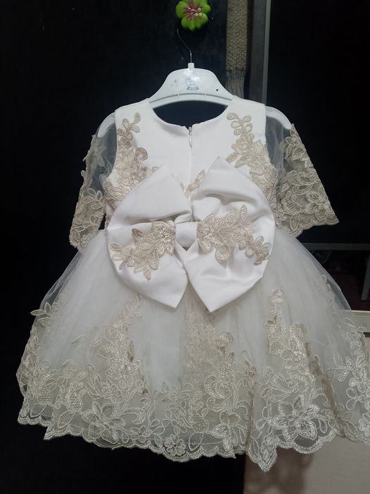 Детское платье до года