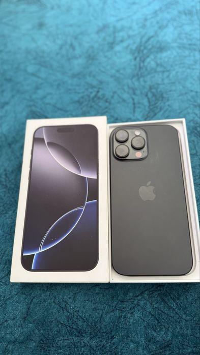 Iphone 16 pro max titanium black