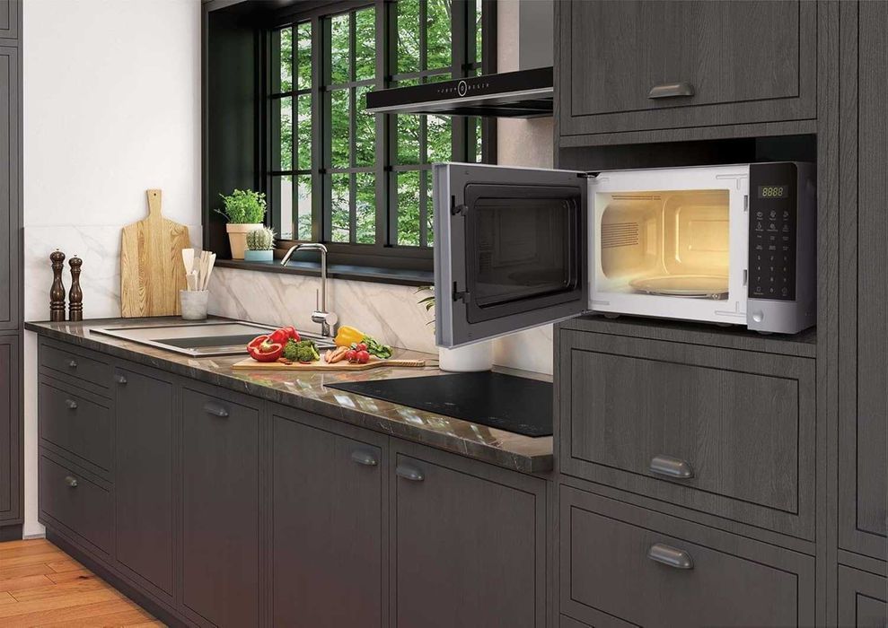 Микровълнова печка Beko MOC201103S, дигитална, 20 л, 700 W, сребриста