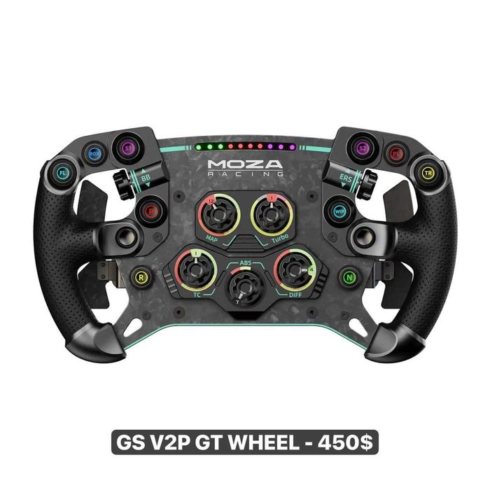 A28Electronics предлагает новые рулевые колеса MOZA