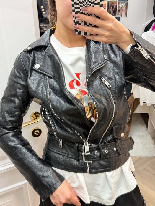 Кожаная куртка Michael kors