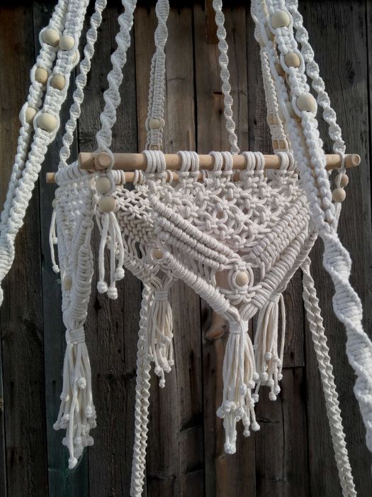 Колыбелька макраме ручной работы