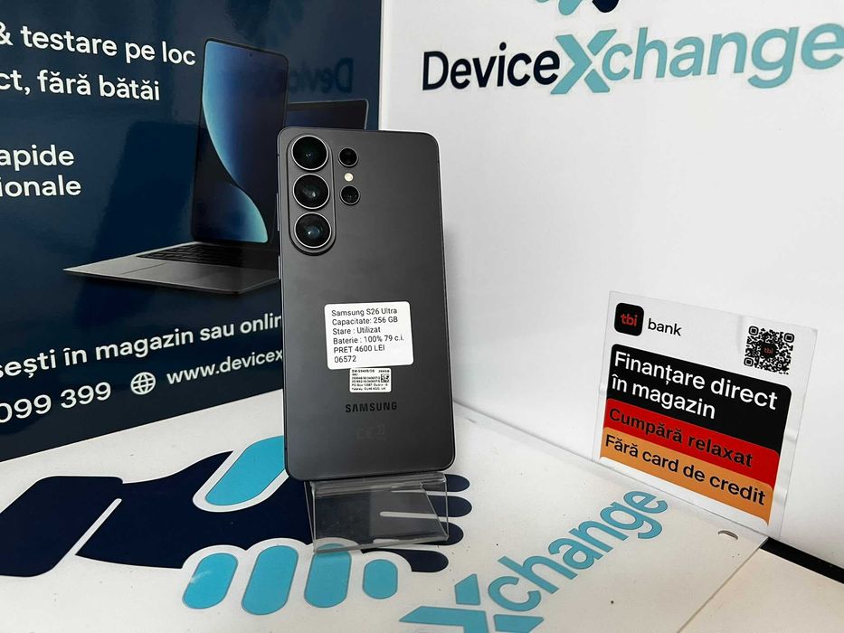Samsung S26 Ultra 256 GB 100% 79 c.i. * Garantie *Buy Back * deviceXchange