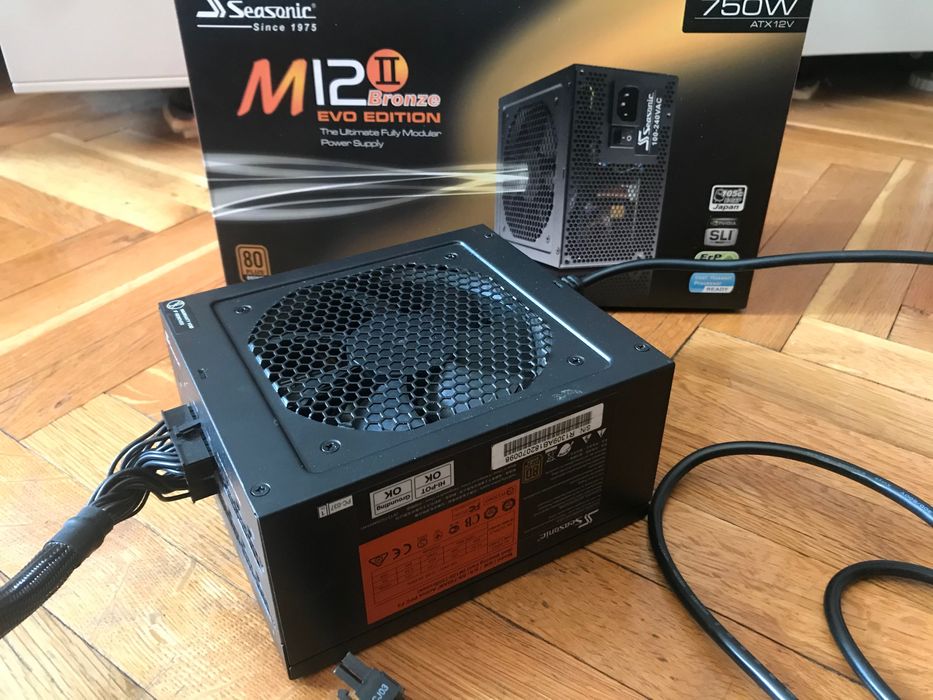 Захранване модуларно seasonic M12II EVO 750w