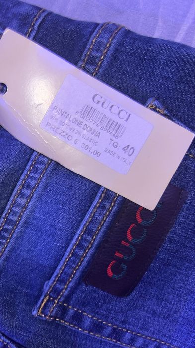 Оригинални дънки на gucci