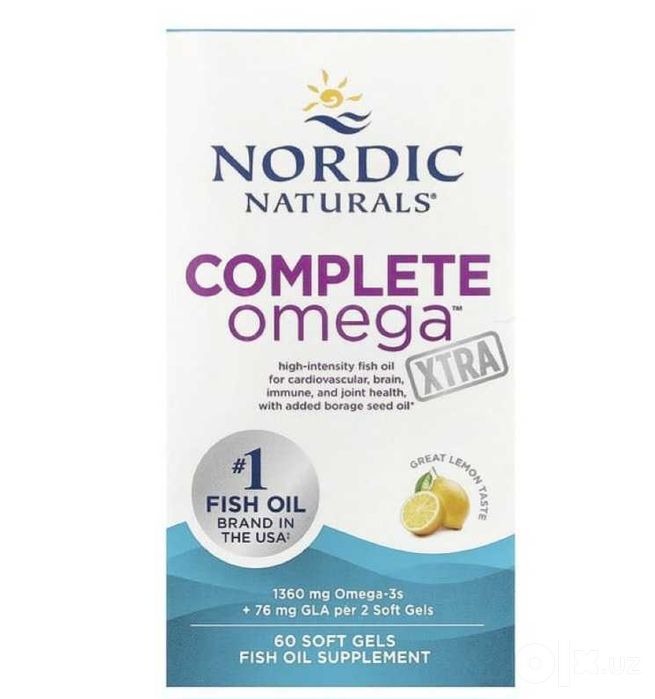 Nordic Naturals Complete Omega Xtra