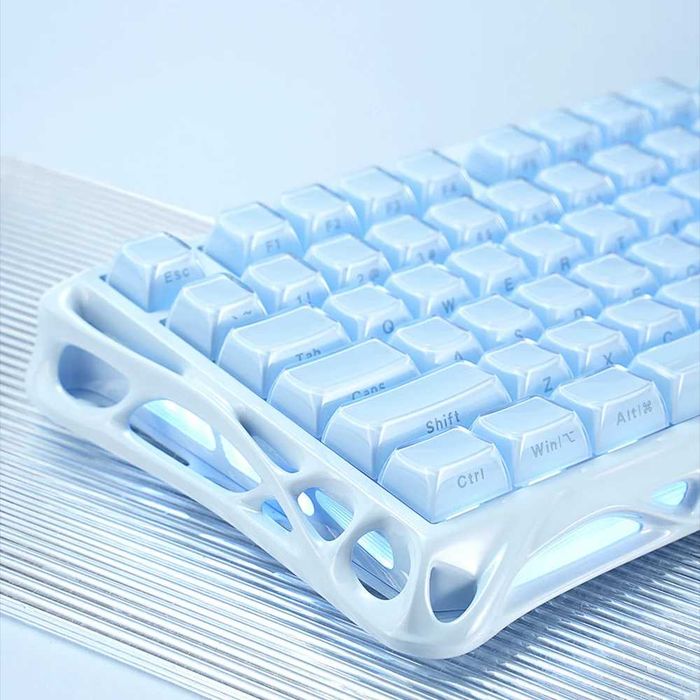 ; Клавиатура Gravastar Mercury K1 (Ice Blue)