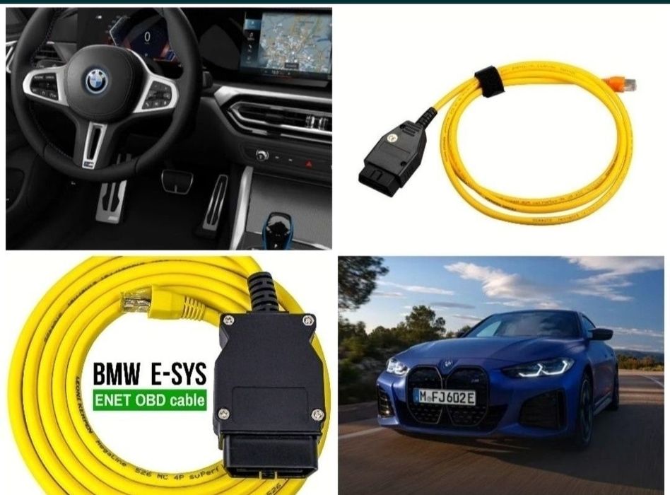Interfata diagnoza BMW ENET pentru seriile Fxx, Gxx, I & Mini seria Fx