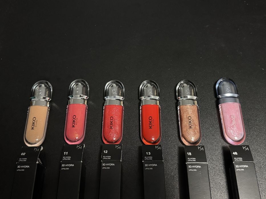 Gloss 3D Hydra Lipgloss Kiko Milano 02/11/12/13/18/48