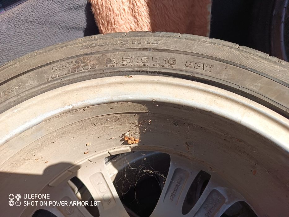 Продавам джанти за wv поло 16 к