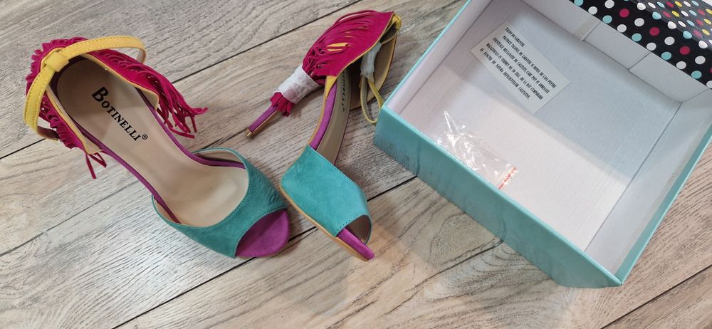 Елегантни токчета/сандали, 37 номер