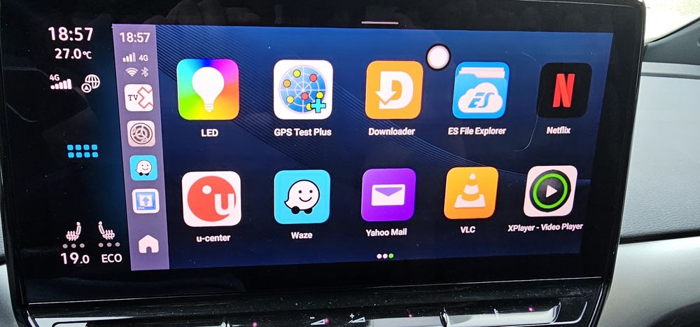 Carlinkit Android AI за автомобили Ambient QCM6125 мултимедия