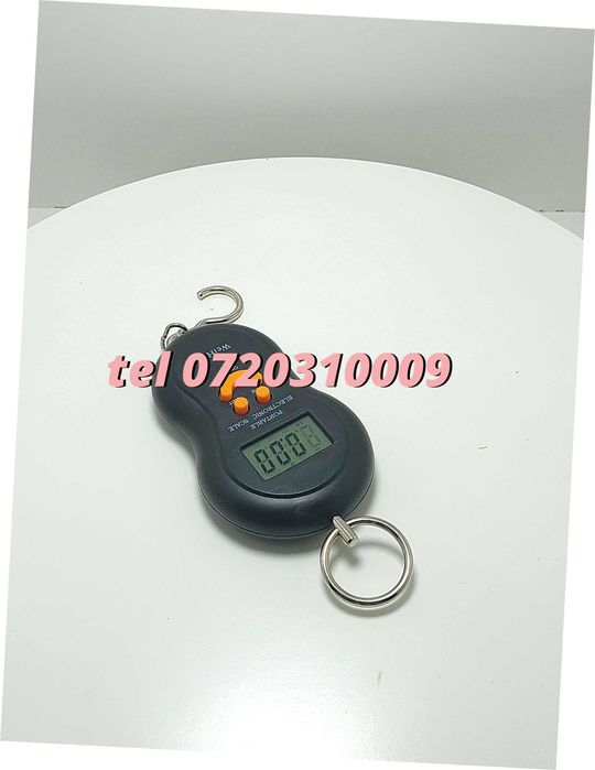 Dispozitiv Electronic De Mana Cu Carlig  50kg  Ecran Lcd Iluminat