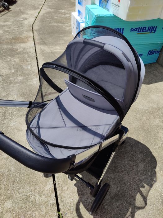 Комбинирана количка Chipolino Elite 3 в 1, графит