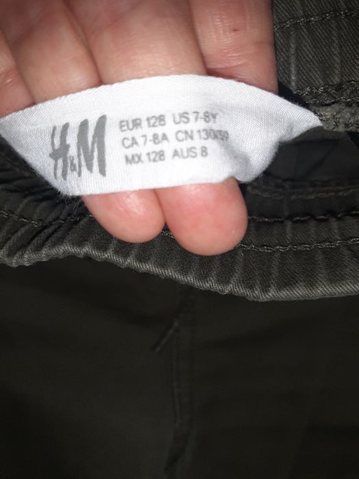 Lot 2 perechi pantaloni jogger băiat mărimea 128