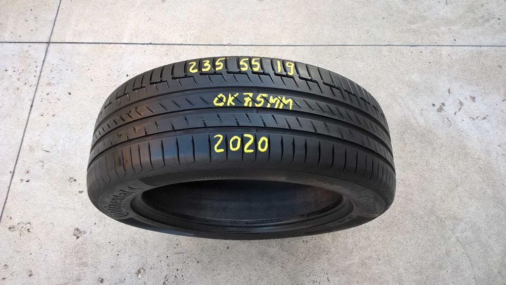 O anvelopa de vara 235 55 19 continental premiumcontact 6 cu 7,5 mm