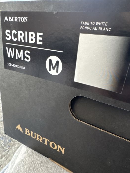 Legaturi snowboard BURTON SCRIBE WMS – M – Fade to White