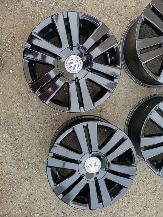 Set 4 jante aliaj pe 16 țoli originale de vw 5x112 preț 900lei