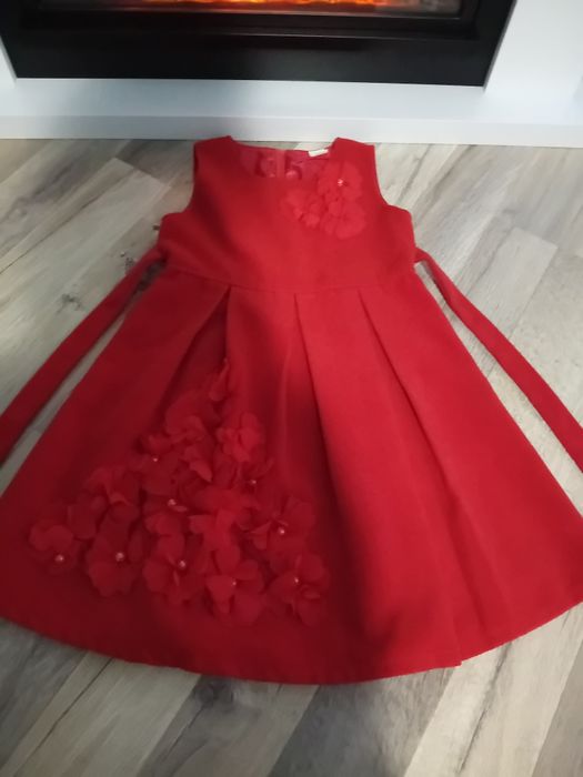 Vând rochie groasă de iarnă pentru fete, marime universala, 6 ani -12