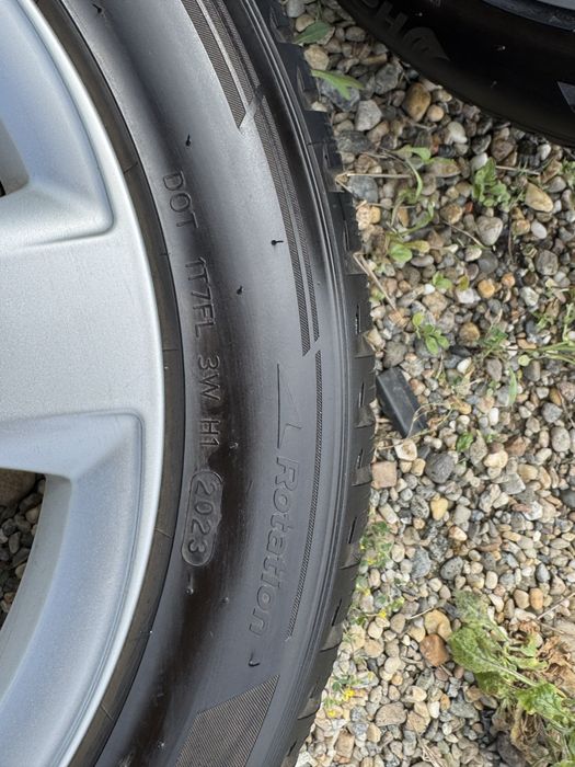 Jante Audi R18 5x112 cu Cauciucuri Hankook 225/50/R18 2023