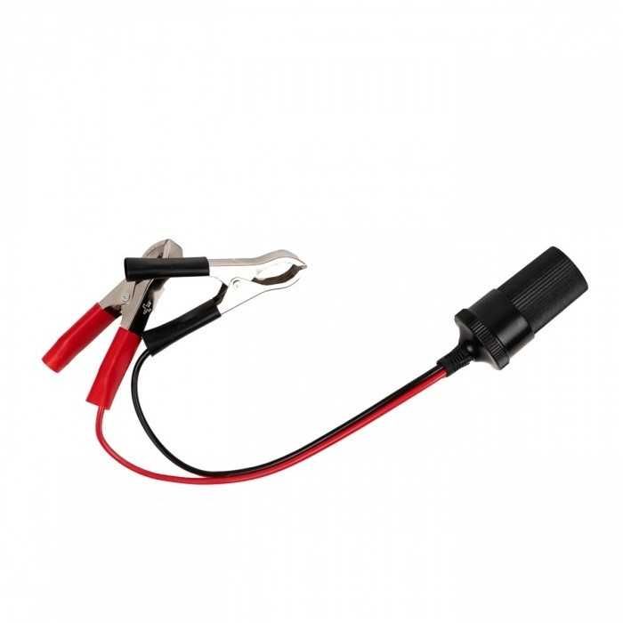 Авариен Комплект Двуцилиндров Компресор за Гуми В Куфар с накрайници