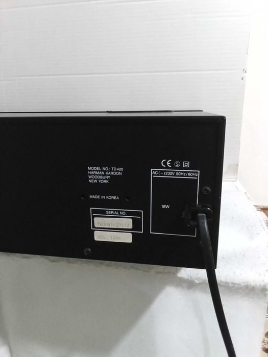 deck Harman/Kardon TD-420