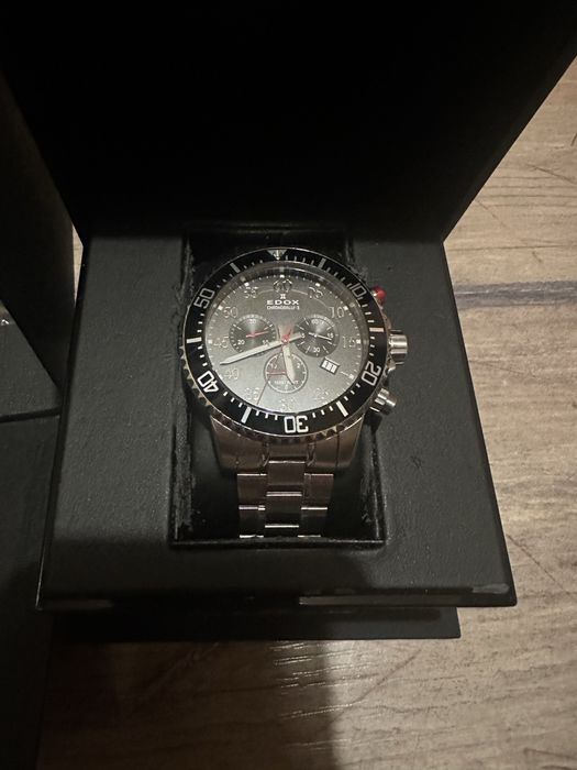 Edox Chronorally S Chronograph 44 mm.