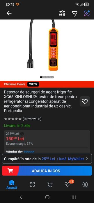 Detector scurgere,agent frigorific