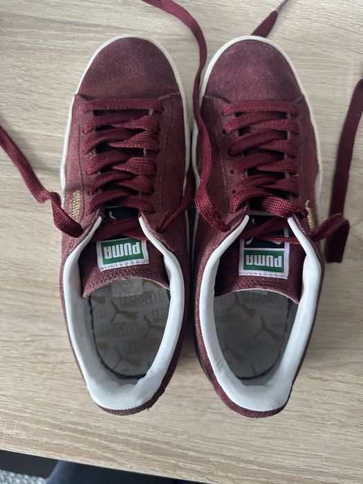 Puma suede-бордо