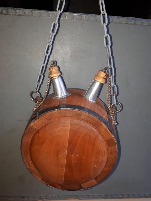 малка бъклица от масивно дърво