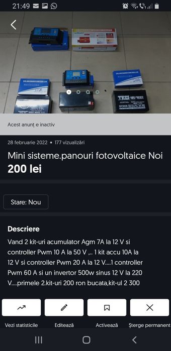 Invertor  3kw 24V pursinus Easun/Powland