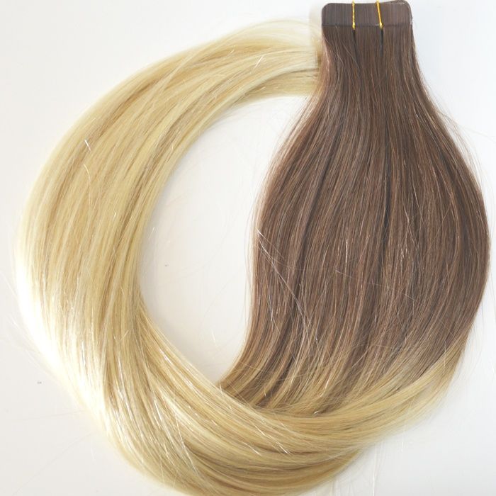 Extensii tape on par natural 55cm diverse culori