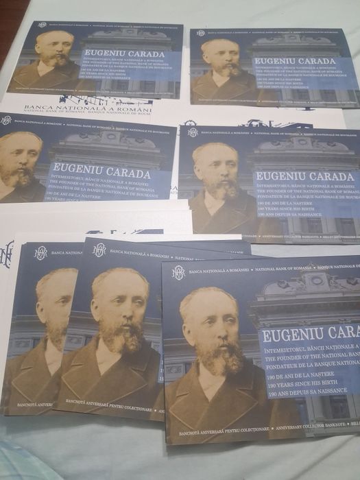 Bancnota aniversare Eugeniu Carada