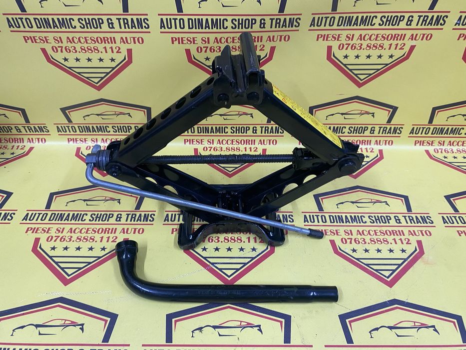 Cric auto OEM Volvo S80 S60 V70 V60 cu cheie roată (manivelă )1280kg