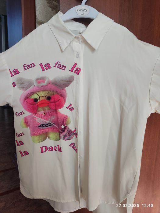 Летняя блузка для девочки