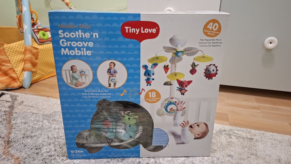 Музикална въртележка за  кошара Tiny Love