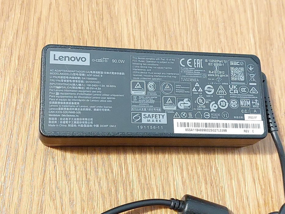 Incarcator Laptop Lenovo 90w 20V 4.5A, mufa dreptunghiulara