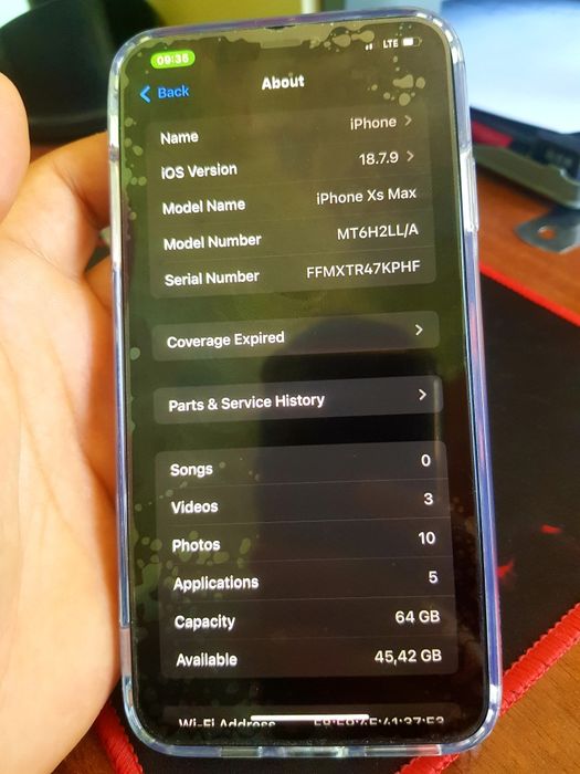 Iphone XS MAX 64gb