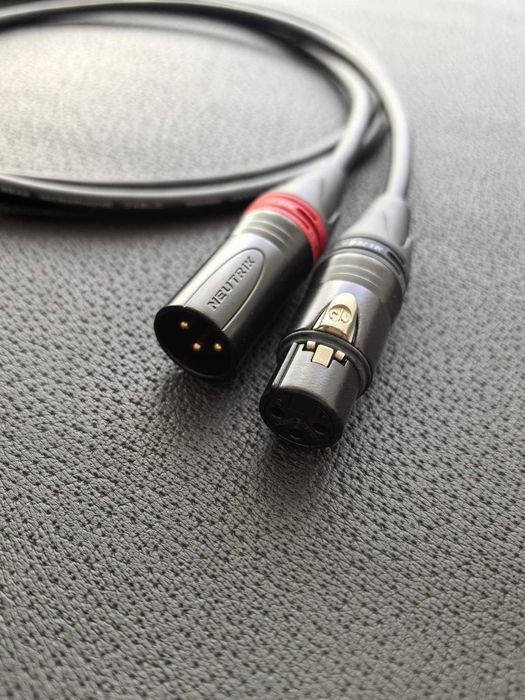 Interconect XLR Mogami Neglex 2549 / Neutrik XLR — pereche 1m