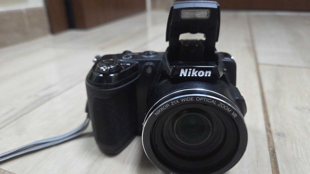 Aparat foto digital Nikon Coolpix L120, Negru