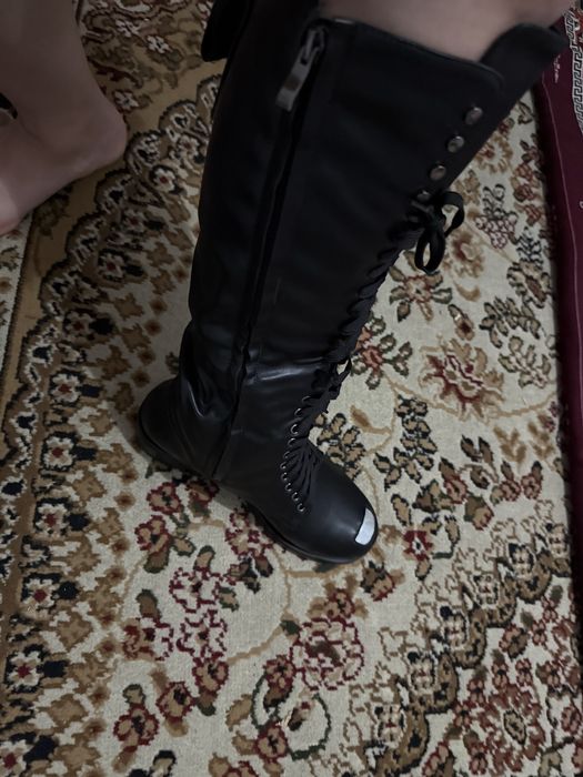 Зимний етік. Кожа мех