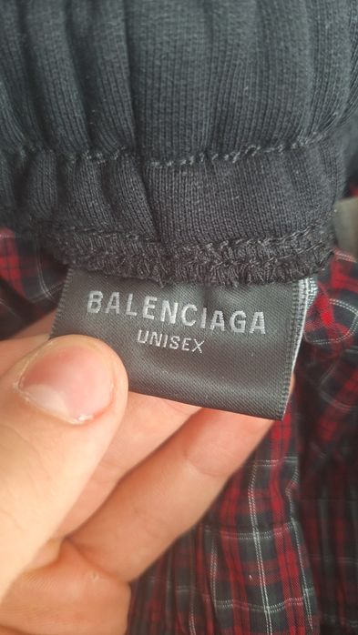Pantaloni Balenciaga Double-Waisted