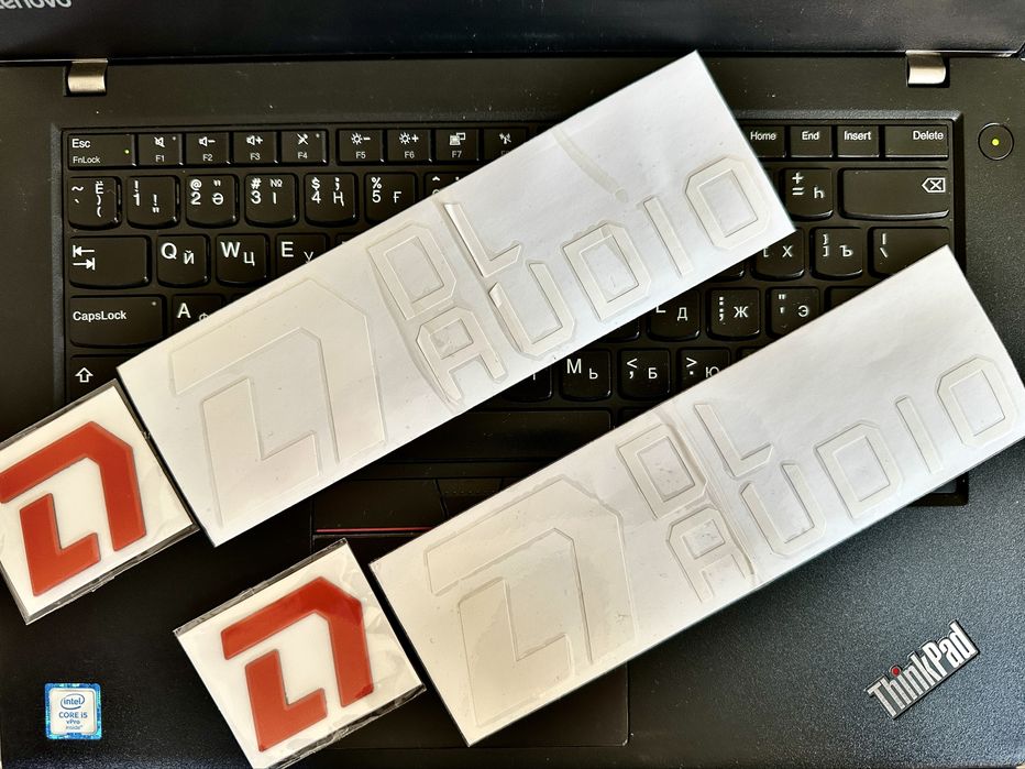 Продам наклейки DL audio.