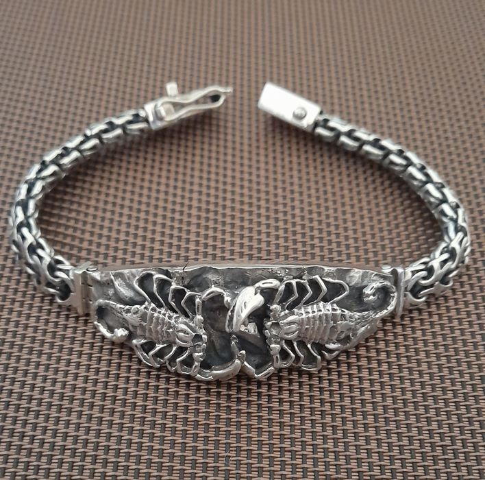 Браслет Роза,серебро 925 пр.