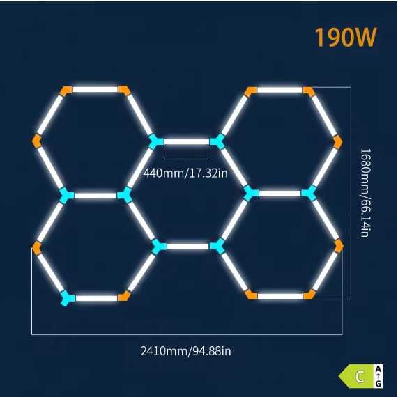 LED oсветление за сервизи, салони, фитнеси, Berber shop.