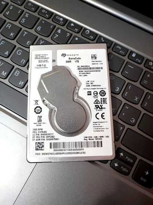 Жесткий диск 1000 Гб. для ноутбука