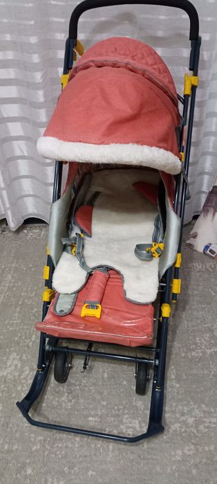 Санки-коляска Nika